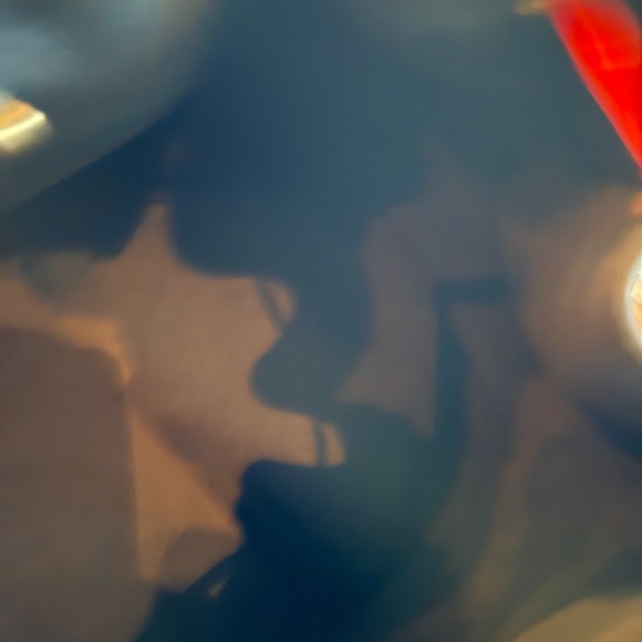 Louis Vuitton Noe Blue Epi Leather Bucket Bag. Color-block Pattern w Brass Hardw - Picture 6 of 8